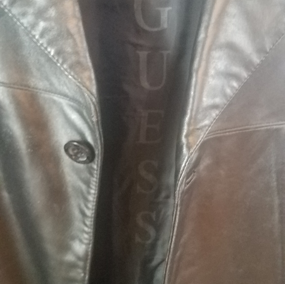 Guess Leather Jacket - Picture 8 of 8